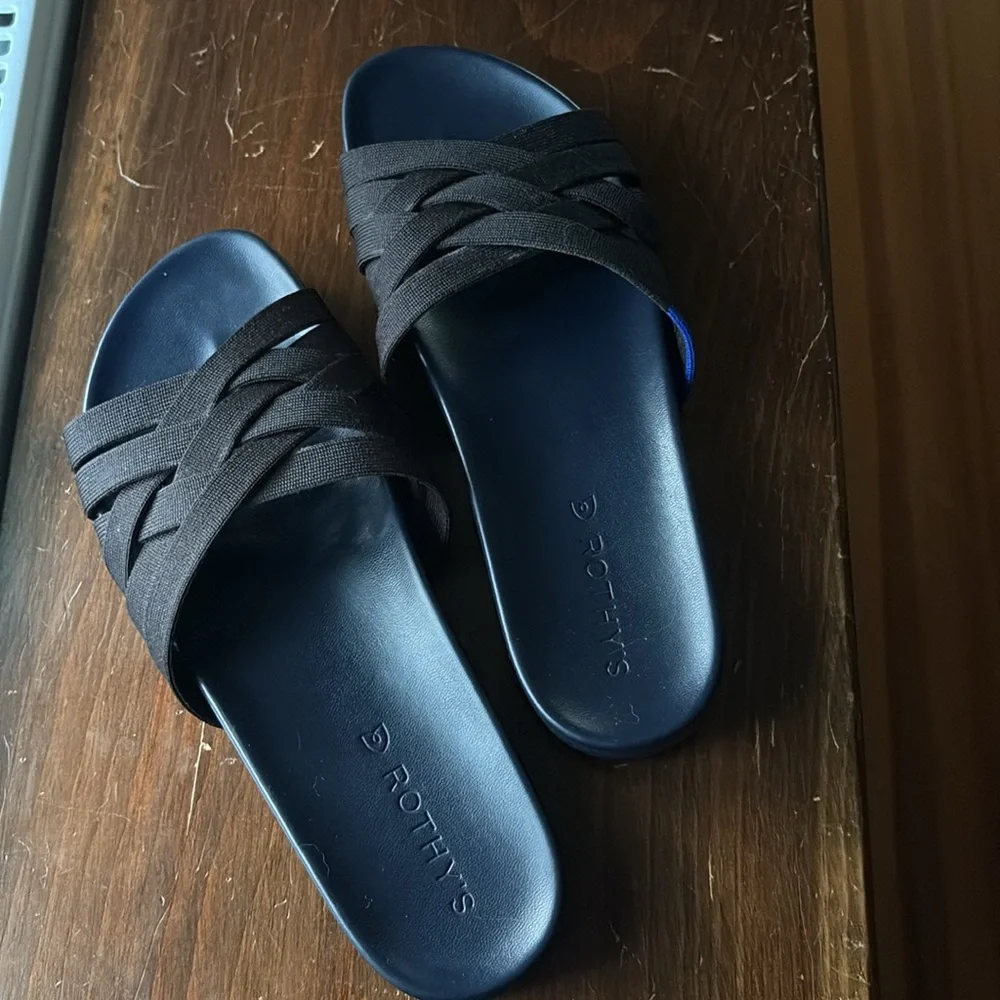 Rothy's Black Sandals - Picture 3 of 13